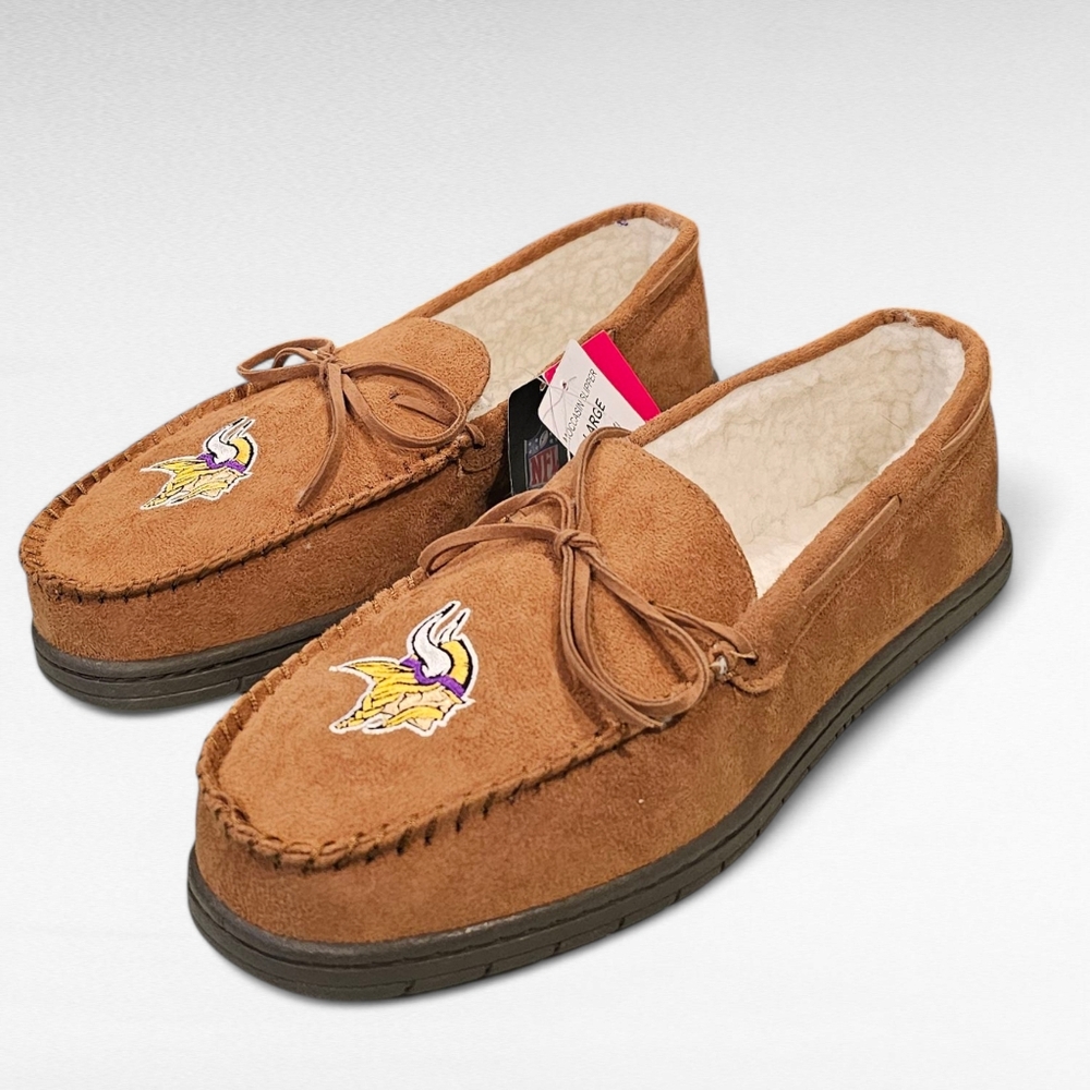 Minnesota Vikings Men's Slippers Size Large